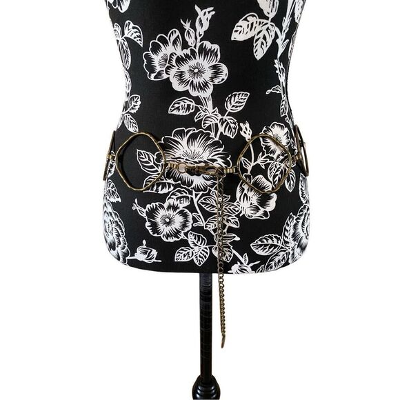 Square Adjustable Fashion Belt Rustic Celestial Accessories Funky - Picture 4 of 9